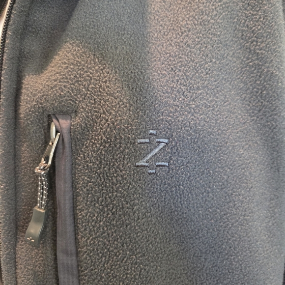 IZOD Performance Reversible Vest Mens Size XL Tan/Beige Full Zip Sleeveless - Picture 12 of 16